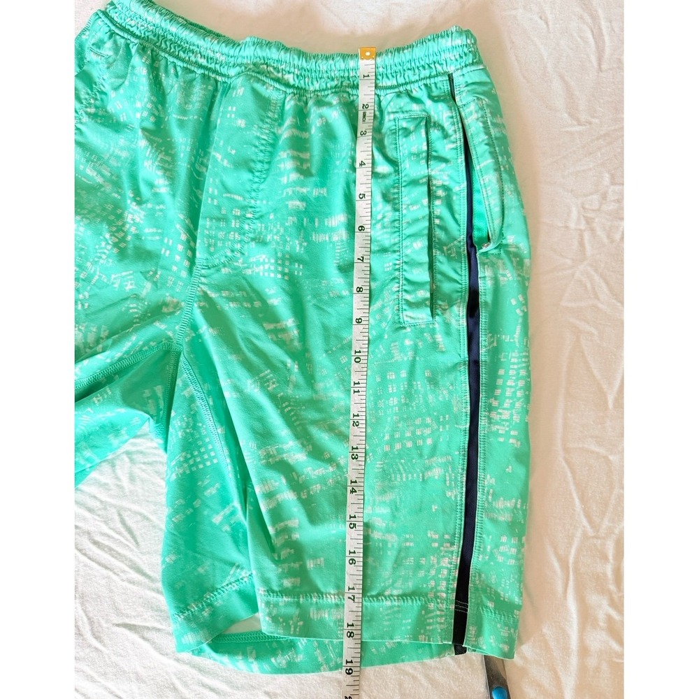 Lululemon Shorts Mens pacemaker Bali breeze Green Run Gym shorts